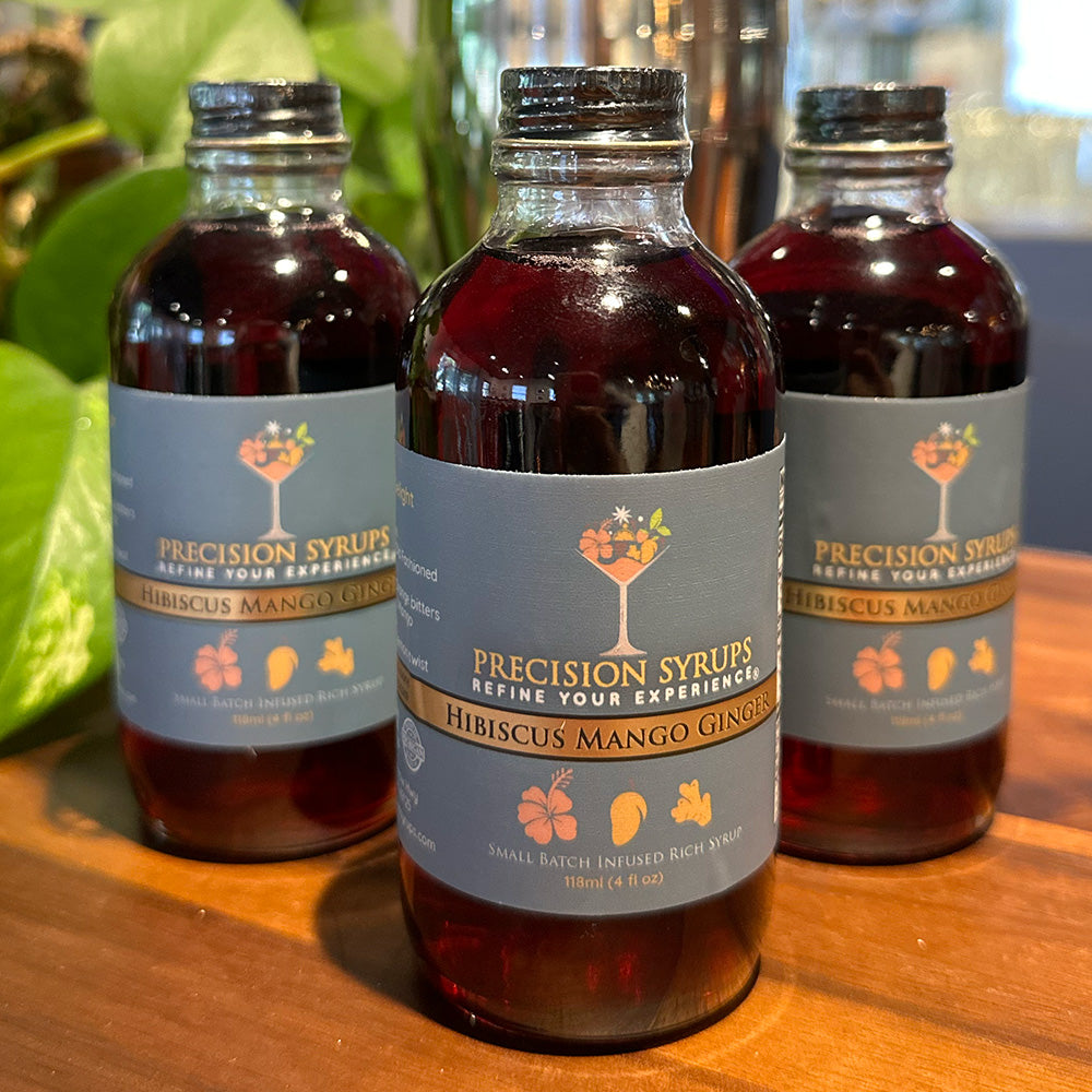 Hibiscus Mango Ginger Syrup