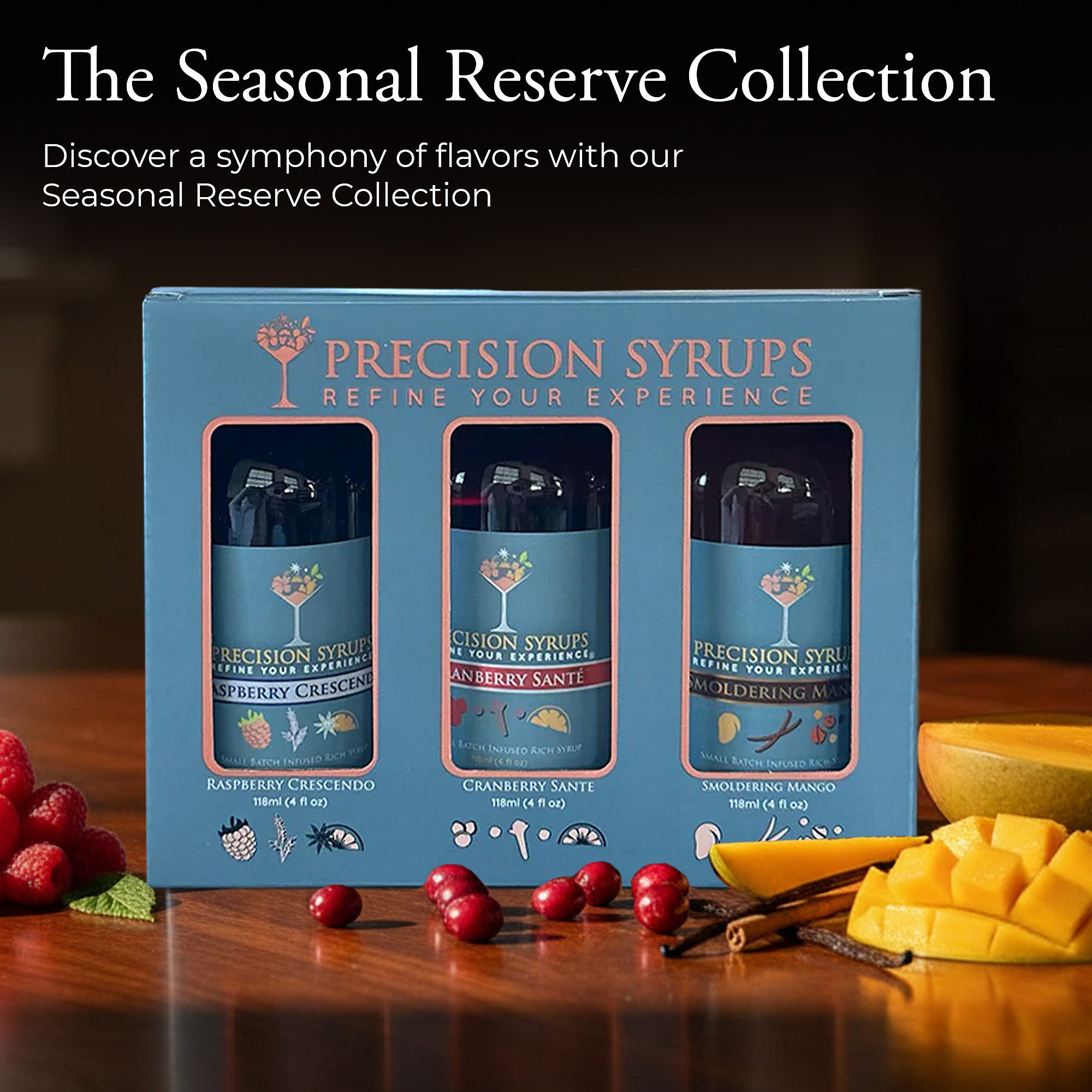 The Seasonal Reserve Collection – Precision Syrups