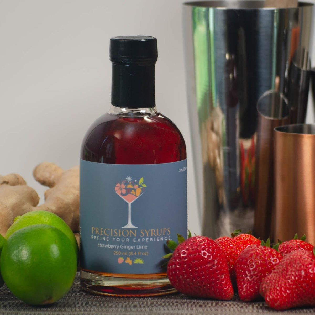 Strawberry Ginger Lime Syrup