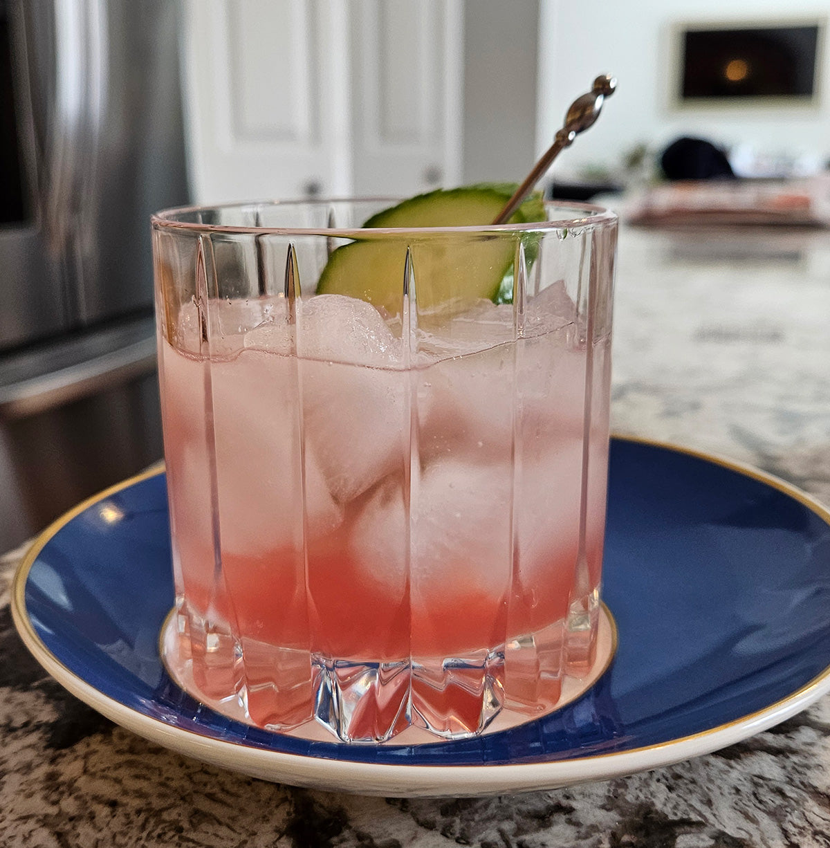 Raspberry Jalapeno Spritz (Mocktail)