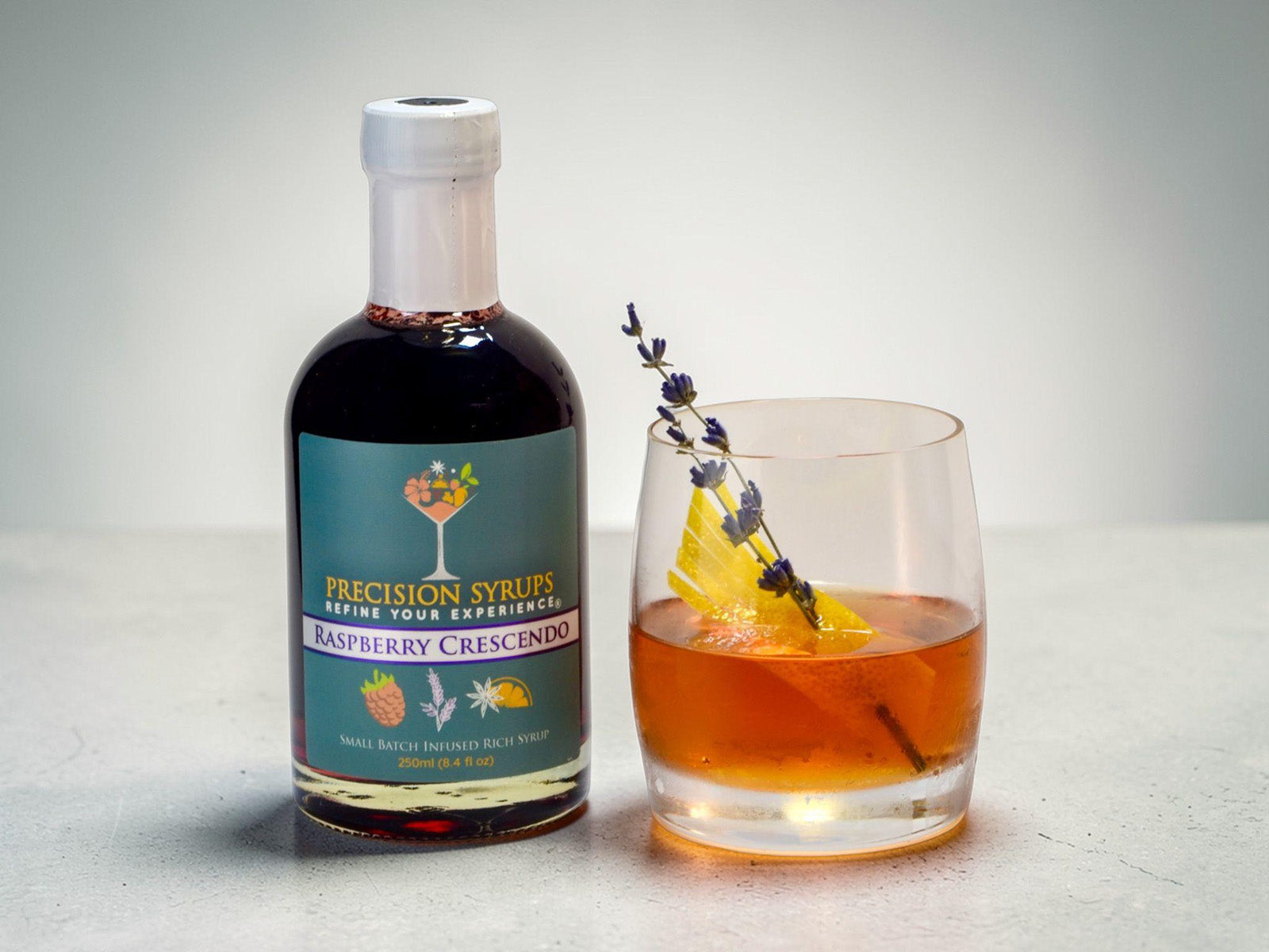 Raspberry Lavender Sazerac