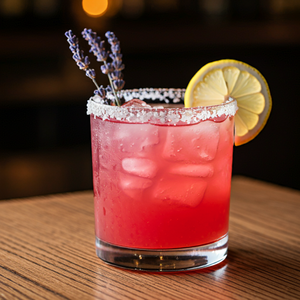 Raspberry Lavender Margarita