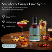 Strawberry Ginger Lime Syrup