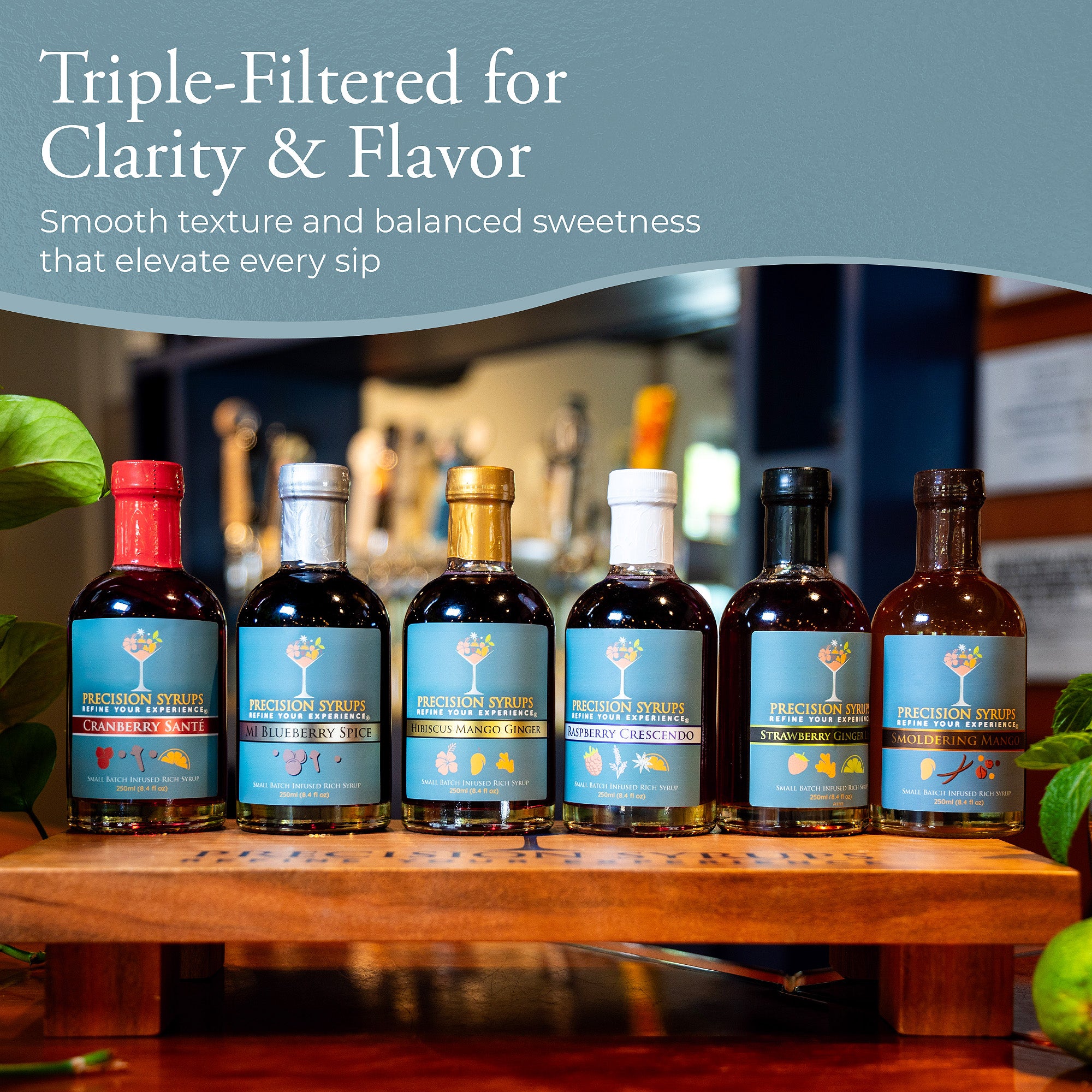 Hibiscus Mango Ginger Syrup – Precision Syrups